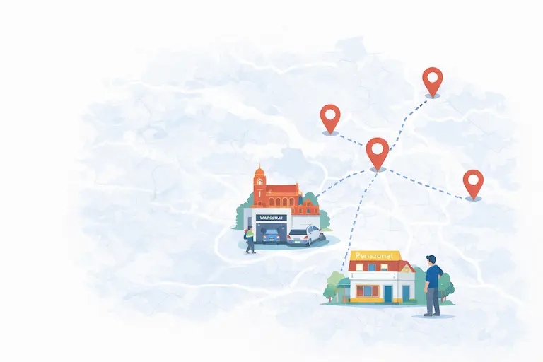 Nowoczesna strona internetowa na laptopie