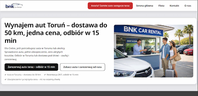 BNK Car rental – miniatura